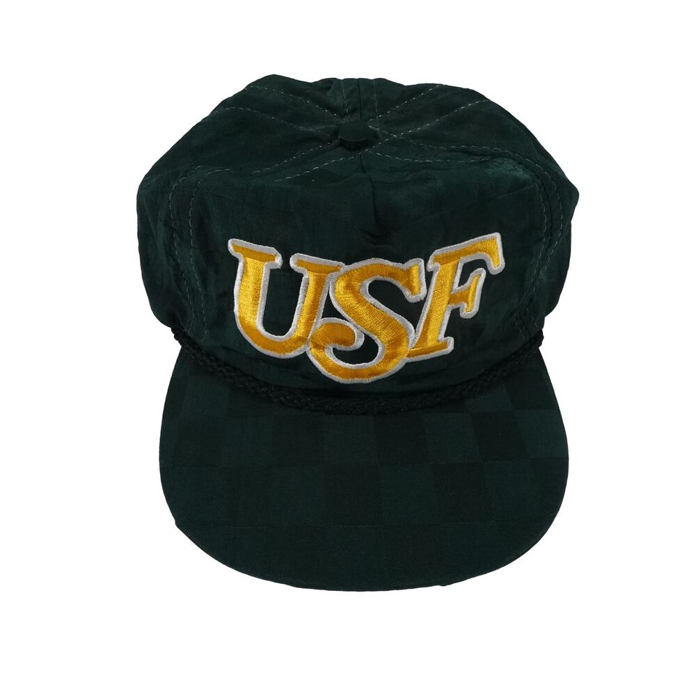 USF Bulls Vintage Imperial Headware Rope Performance Adjustable Made USA Cap Hat